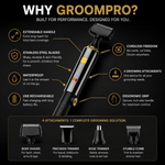 GroomPro 4-in-1 Body & Back Trimmer